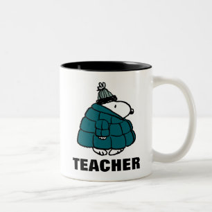 Peanuts Warm & Cosy Teacher Two-Tone Coffee Mug