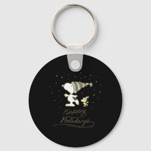 Peanuts Winter Skating Key Ring