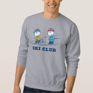 Peanuts Winter Skiing the Slopes Sweatshirt