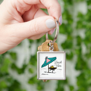 Peanuts   Woodstock at the Beach Key Ring