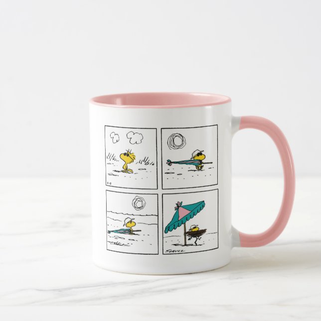 Peanuts | Woodstock at the Beach Mug (Right)