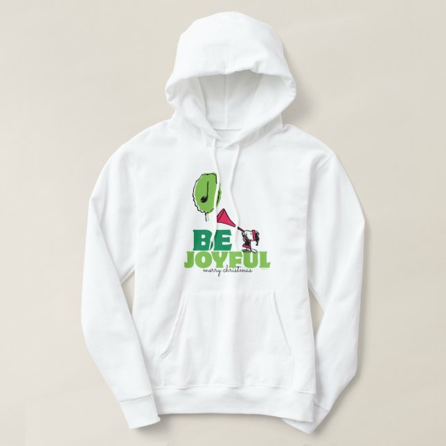 Peanuts | Woodstock Be Joyful Hoodie (Design Front)