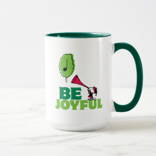 Peanuts Woodstock Be Joyful Mug