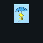 Peanuts | Woodstock Blue Umbrella Canvas Print<br><div class="desc">Check out this fun Peanuts design featuring Woodstock.</div>