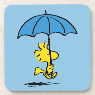Peanuts   Woodstock Blue Umbrella Coaster