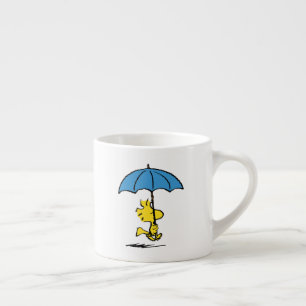 Peanuts   Woodstock Blue Umbrella Espresso Cup