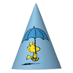 Peanuts   Woodstock Blue Umbrella Party Hat