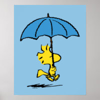 Peanuts | Woodstock Blue Umbrella