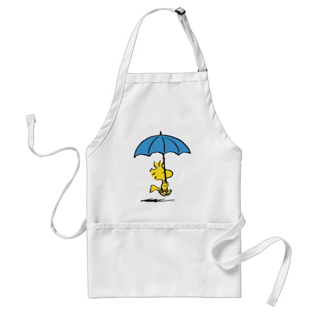 Peanuts | Woodstock Blue Umbrella Standard Apron (Front)