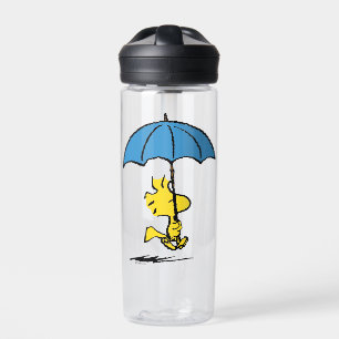 Peanuts   Woodstock Blue Umbrella Water Bottle