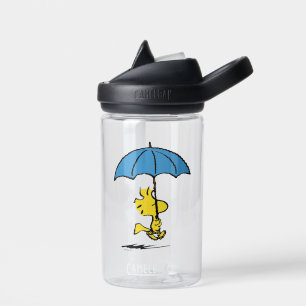 Peanuts   Woodstock Blue Umbrella Water Bottle