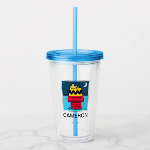 Peanuts Woodstock Camping Half & Half Acrylic Tumbler