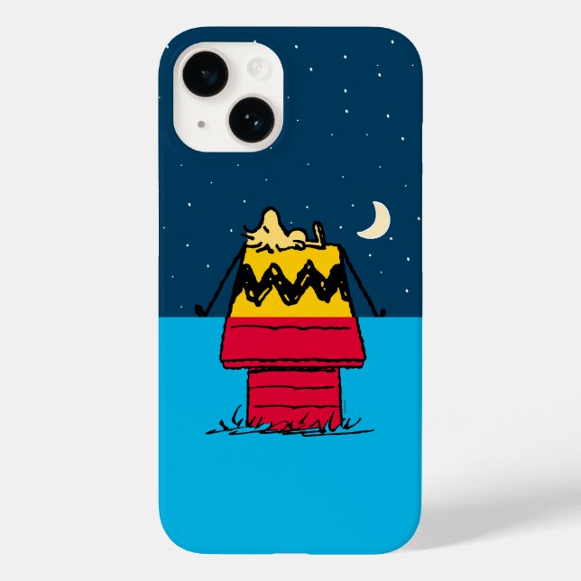 Peanuts | Woodstock Camping Half & Half Case-Mate iPhone Case (Back)