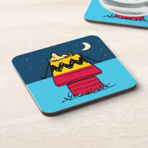 Peanuts Woodstock Camping Half & Half Coaster