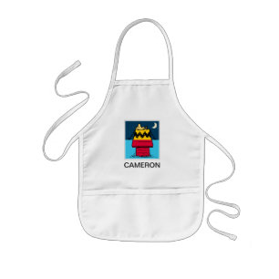 Peanuts   Woodstock Camping Half & Half Kids Apron