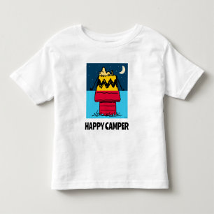 Peanuts   Woodstock Camping Half & Half Toddler T-Shirt