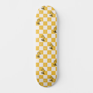 Peanuts   Woodstock Chequered Flag Skateboard