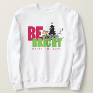 Peanuts Woodstock Christmas Be Bright Sweatshirt