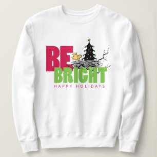 Peanuts Woodstock Christmas Be Bright Sweatshirt