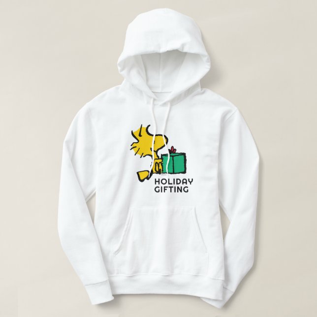 Peanuts | Woodstock Christmas Gift Hoodie (Design Front)