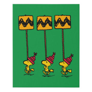 Peanuts   Woodstock & Friends Sign March