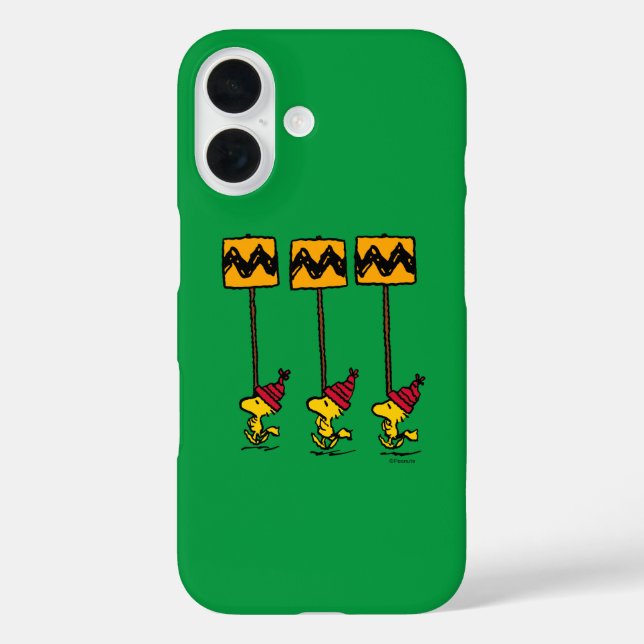 Peanuts | Woodstock & Friends Sign March Case-Mate iPhone Case (Back)