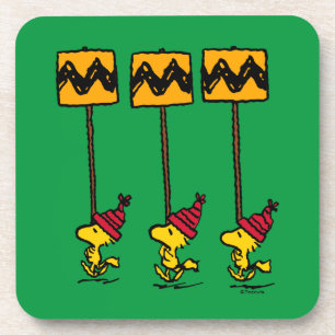 Peanuts   Woodstock & Friends Sign March Coaster
