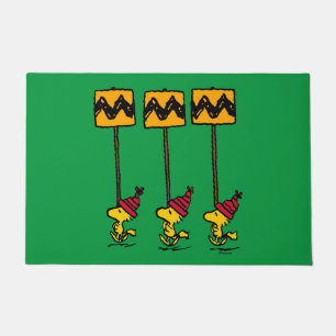 Peanuts   Woodstock & Friends Sign March Doormat