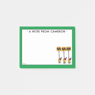 Peanuts   Woodstock & Friends Sign March Post-it Notes