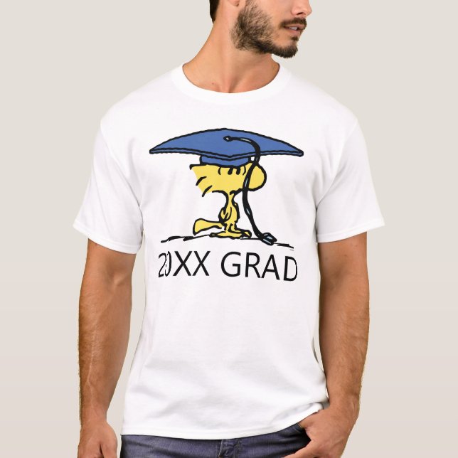 Peanuts | Woodstock Graduation T-Shirt (Front)