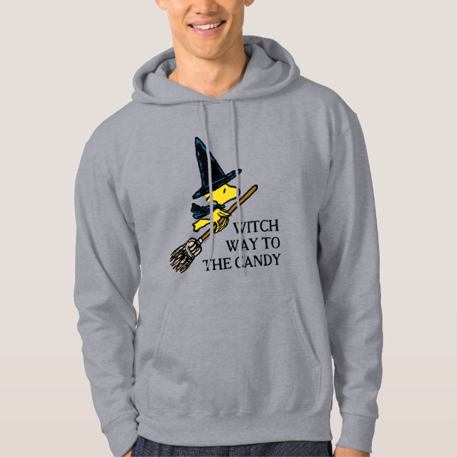Peanuts | Woodstock Halloween Witch Hoodie (Front)