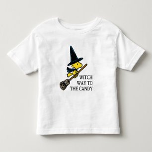 Peanuts   Woodstock Halloween Witch Toddler T-Shirt