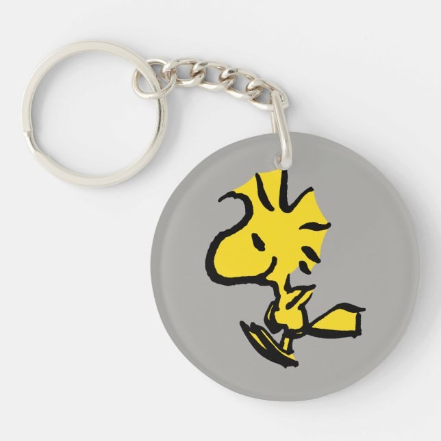 Peanuts | Woodstock Jumping Key Ring (Front)