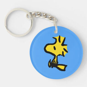 Peanuts   Woodstock Looking Ahead Key Ring