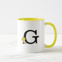 PEANUTS | Woodstock | Monogram G