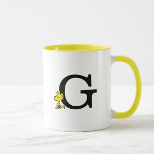 PEANUTS   Woodstock   Monogram G Mug