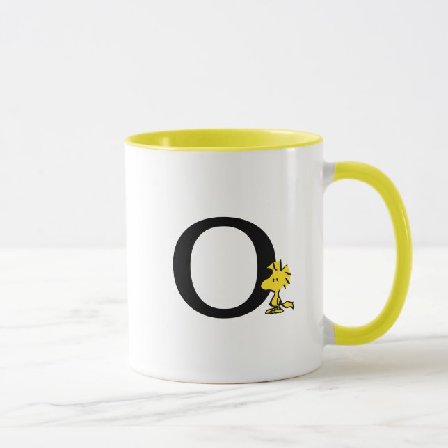 PEANUTS | Woodstock | Monogram O Mug (Right)