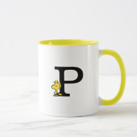 PEANUTS | Woodstock | Monogram P