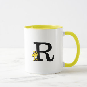 PEANUTS Woodstock Monogram R Mug
