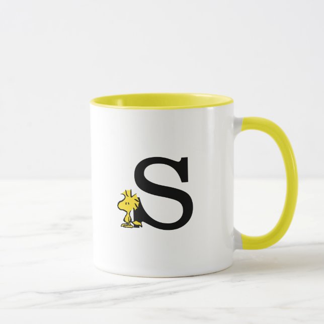 PEANUTS | Woodstock | Monogram S Mug (Right)