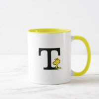 PEANUTS | Woodstock | Monogram T