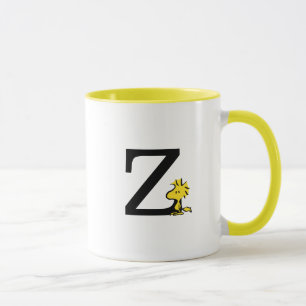 PEANUTS Woodstock Monogram Z Mug