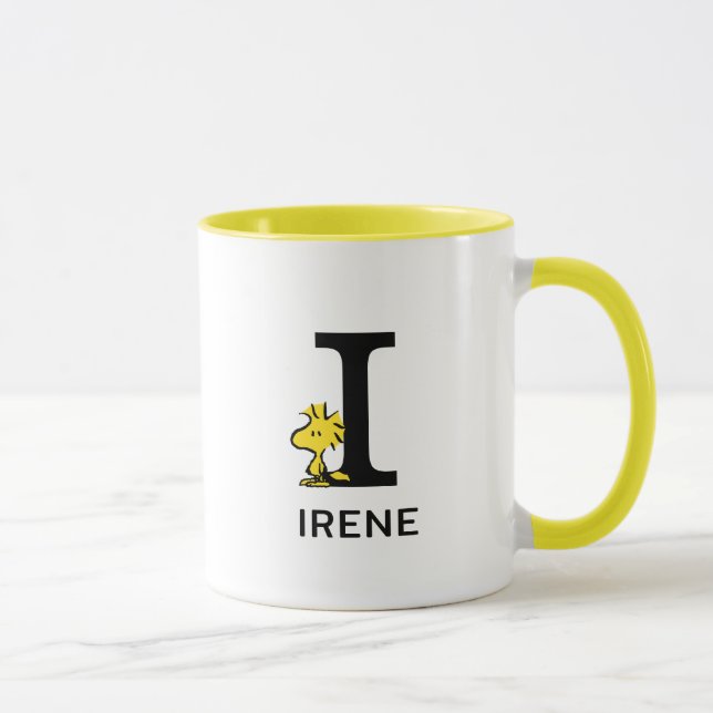 Peanuts | Woodstock Name & Monogram I Mug (Right)