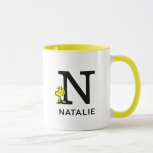 Peanuts   Woodstock Name & Monogram N Mug