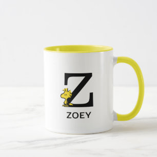 Peanuts   Woodstock Name & Monogram Z Mug