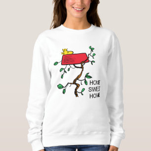 Peanuts   Woodstock Napping in Snoopy's Dish Sweatshirt