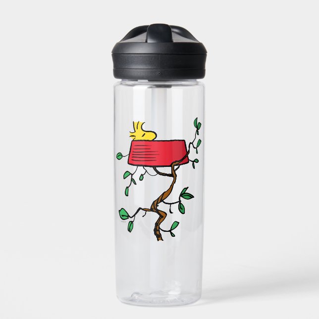 Peanuts | Woodstock Napping in Snoopy's Dish Water Bottle (Front)