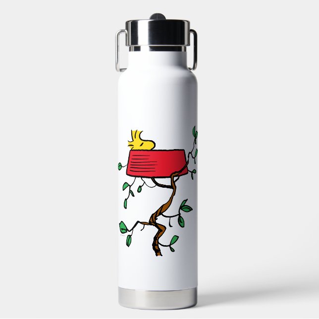 Peanuts | Woodstock Napping in Snoopy's Dish Water Bottle (Front)