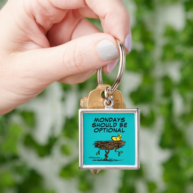 Peanuts | Woodstock Napping Key Ring (Hand)