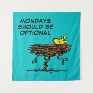 Peanuts Woodstock Napping Tapestry